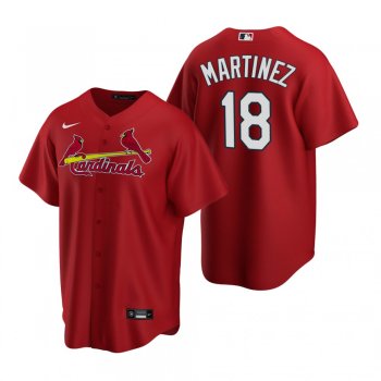 Men's St. Louis Cardinals Carlos Martinez Nike Red Replica Alternate Jersey