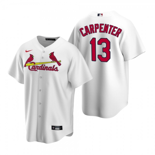 Men's St. Louis Cardinals Matt Carpenter Nike White Replica Home Jersey