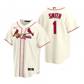 Men's St. Louis Cardinals Ozzie Smith Nike Cream Replica Alternate Jersey