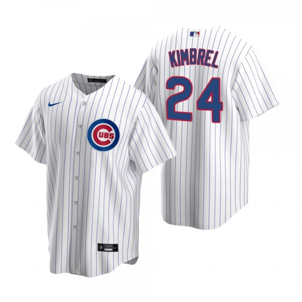 Men's Chicago Cubs Craig Kimbrel Nike White Replica Home Jersey