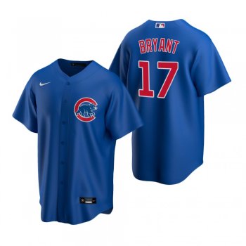 Men's Chicago Cubs Kris Bryant Nike Royal Replica Alternate Jersey