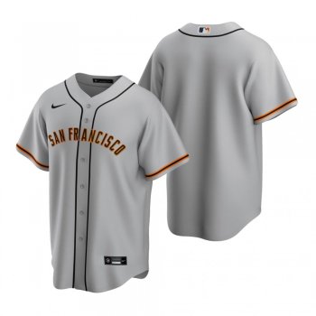 Men's San Francisco Giants Nike Gray Replica Road Jersey