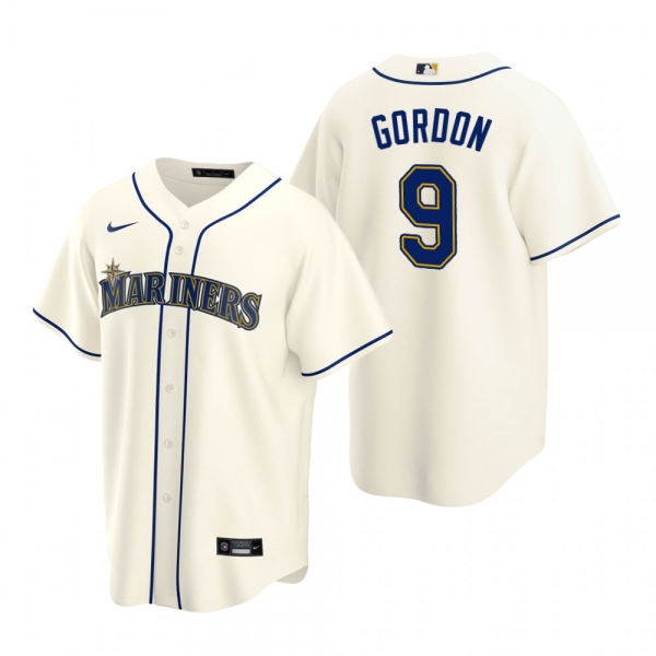 Men's Seattle Mariners Dee Gordon Nike Cream Replica Alternate Jersey