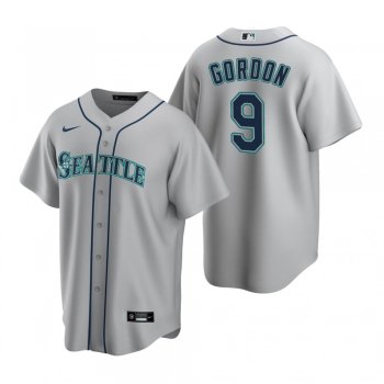 Men's Seattle Mariners Dee Gordon Nike Gray Replica Road Jersey