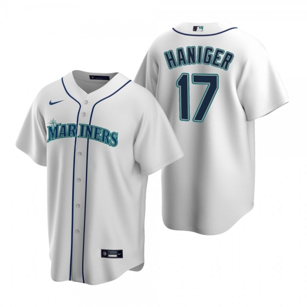 Men's Seattle Mariners Mitch Haniger Nike White Replica Home Jersey