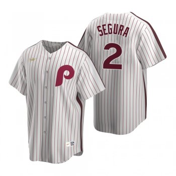 Men's Philadelphia Phillies Jean Segura Nike White Cooperstown Collection Home Jersey