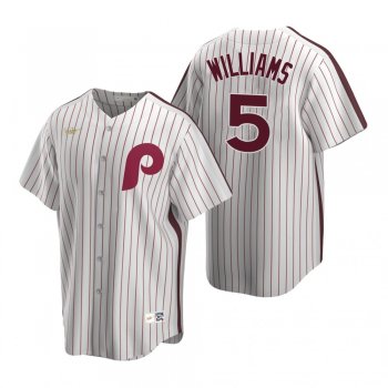 Men's Philadelphia Phillies Nick Williams Nike White Cooperstown Collection Home Jersey