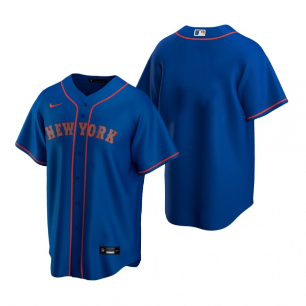 Men's New York Mets Nike Royal Replica Alternate Road Jersey