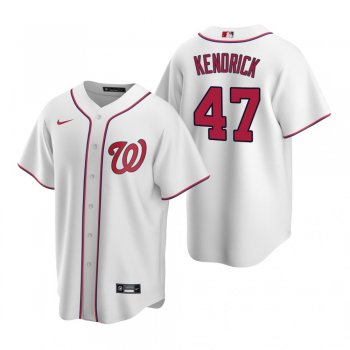 Men's Washington Nationals Howie Kendrick Nike White Replica Home Jersey