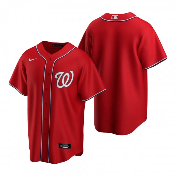 Men's Washington Nationals Nike Red Replica Alternate Jersey