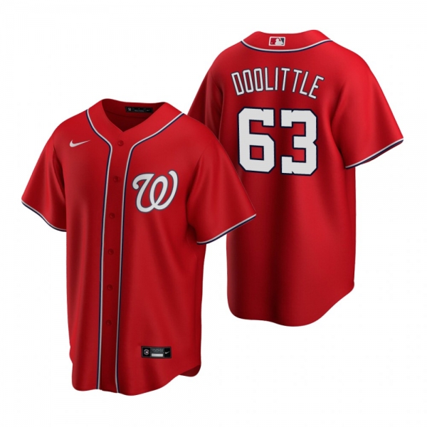 Men's Washington Nationals Sean Doolittle Nike Red Replica Alternate Jersey