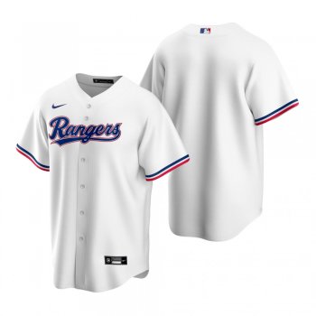 Men's Texas Rangers Nike White Replica Home Jersey