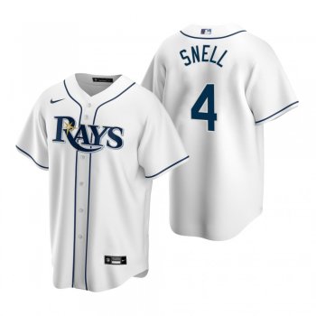 Men's Tampa Bay Rays Blake Snell Nike White Replica Home Jersey