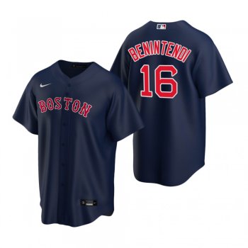 Men's Boston Red Sox Andrew Benintendi Nike Navy Replica Alternate Jersey