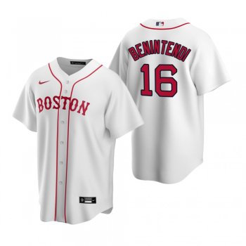 Men's Boston Red Sox Andrew Benintendi Nike White Replica Alternate Jersey