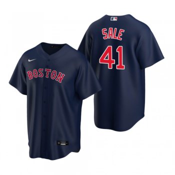 Men's Boston Red Sox Chris Sale Nike Navy Replica Alternate Jersey