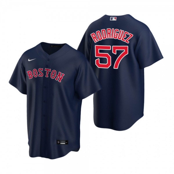 Men's Boston Red Sox Eduardo Rodriguez Nike Navy Replica Alternate Jersey