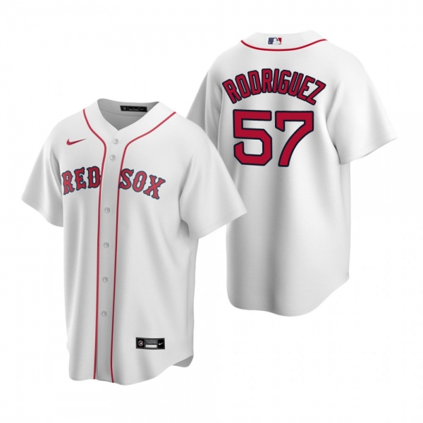 Men's Boston Red Sox Eduardo Rodriguez Nike White Replica Home Jersey