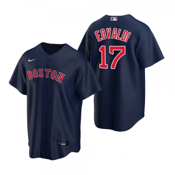 Men's Boston Red Sox Nathan Eovaldi Nike Navy Replica Alternate Jersey