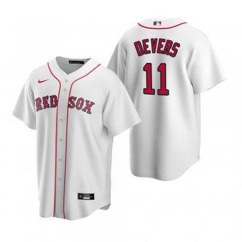 Men's Boston Red Sox Rafael Devers Nike White Replica Home Jersey