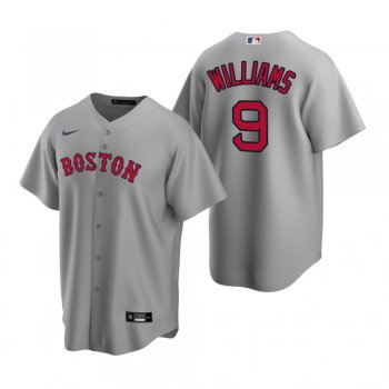 Men's Boston Red Sox Ted Williams Nike Gray Replica Road Jersey