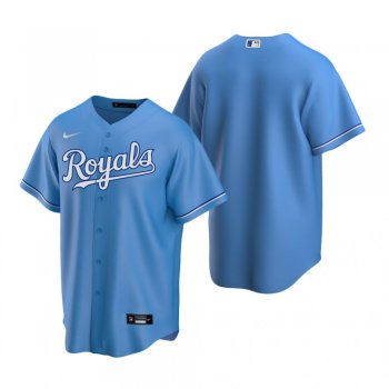 Men's Kansas City Royals Nike Light Blue Replica Alternate Jersey