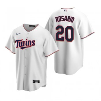 Men's Minnesota Twins Eddie Rosario Nike White Replica Home Jersey