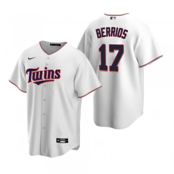 Men's Minnesota Twins Jose Berrios Nike White Replica Home Jersey