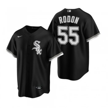 Men's Chicago White Sox Carlos Rodon Nike Black Replica Alternate Jersey