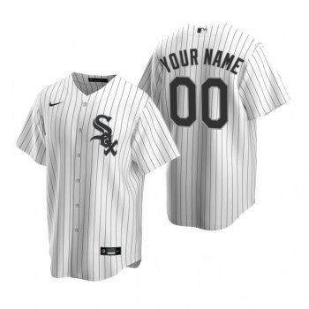 Men's Chicago White Sox Custom Nike White Replica Home Jersey