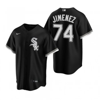 Men's Chicago White Sox Eloy Jimenez Nike Black Replica Alternate Jersey