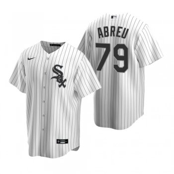 Men's Chicago White Sox Jose Abreu Nike White Replica Home Jersey