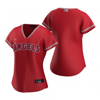 Women's Los Angeles Angels Nike Red 2020 Replica Alternate Jersey