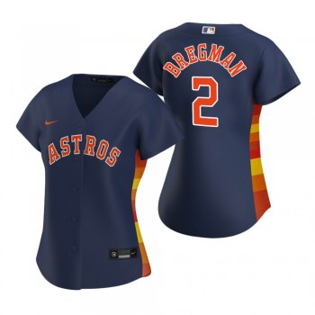 Women's Houston Astros Alex Bregman Nike Navy 2020 Replica Alternate Jersey