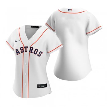 Women's Houston Astros Nike White 2020 Replica Home Jersey