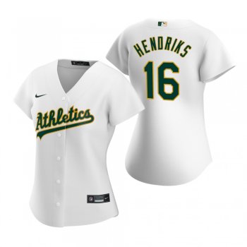 Women's Oakland Athletics Liam Hendriks Nike White 2020 Replica Home Jersey