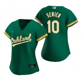 Women's Oakland Athletics Marcus Semien Nike Kelly Green 2020 Replica Alternate Jersey