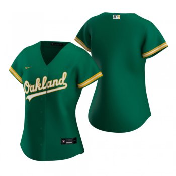 Women's Oakland Athletics Nike Kelly Green 2020 Replica Alternate Jersey