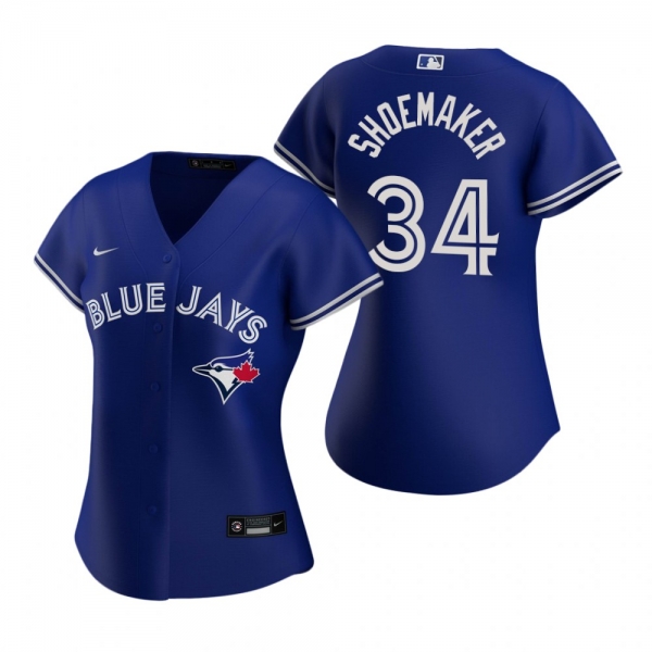 Women's Toronto Blue Jays Matt Shoemaker Nike Royal 2020 Replica Alternate Jersey