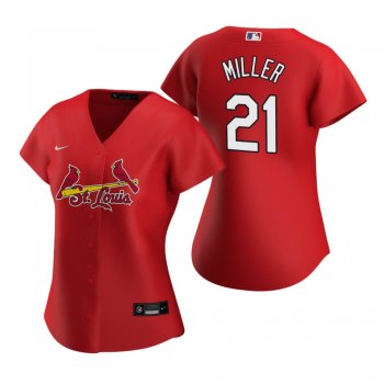 Women's St. Louis Cardinals Andrew Miller Nike Red 2020 Replica Alternate Jersey