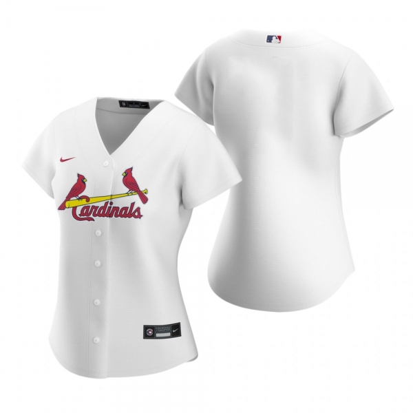 Women's St. Louis Cardinals Nike White 2020 Replica Home Jersey