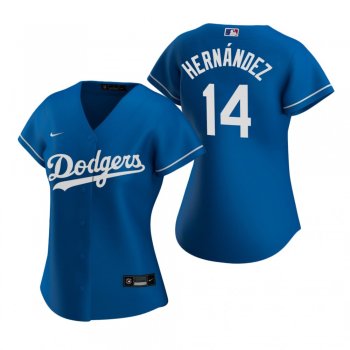 Women's Los Angeles Dodgers Enrique Hernandez Nike Royal 2020 Replica Alternate Jersey