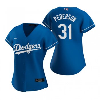 Women's Los Angeles Dodgers Joc Pederson Nike Royal 2020 Replica Alternate Jersey