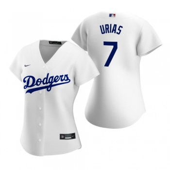 Women's Los Angeles Dodgers Julio Urias Nike White 2020 Replica Home Jersey