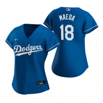 Women's Los Angeles Dodgers Kenta Maeda Nike Royal 2020 Replica Alternate Jersey