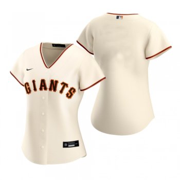 Women's San Francisco Giants Nike Cream 2020 Replica Home Jersey