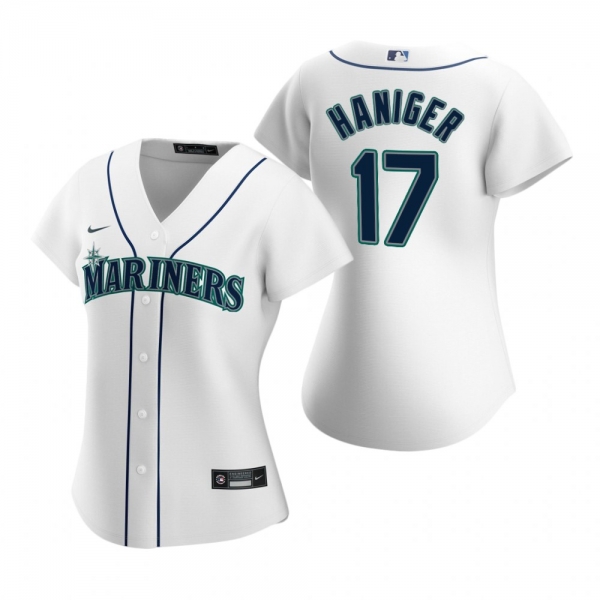 Women's Seattle Mariners Mitch Haniger Nike White 2020 Replica Home Jersey