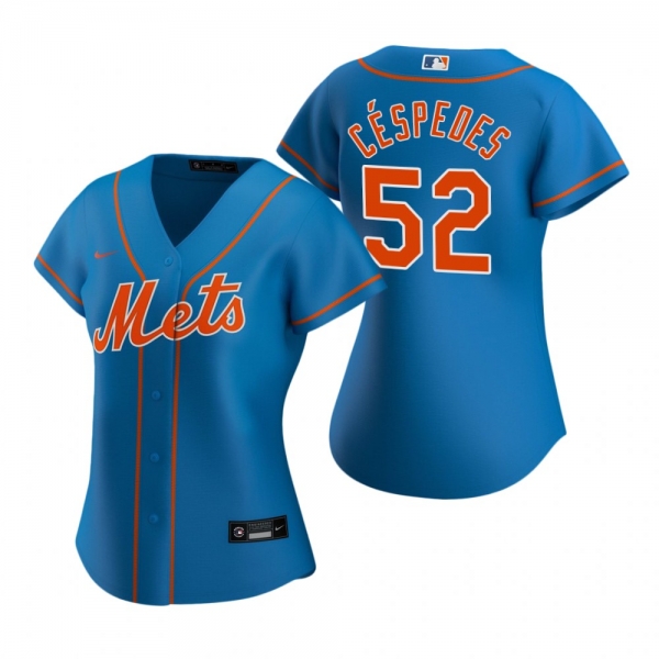 Women's New York Mets Yoenis Cespedes Nike Royal 2020 Replica Alternate Jersey