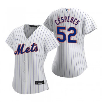 Women's New York Mets Yoenis Cespedes Nike White 2020 Replica Home Jersey