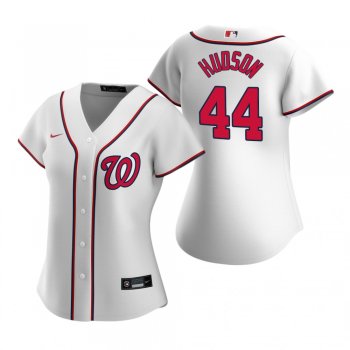 Women's Washington Nationals Daniel Hudson Nike White 2020 Replica Home Jersey